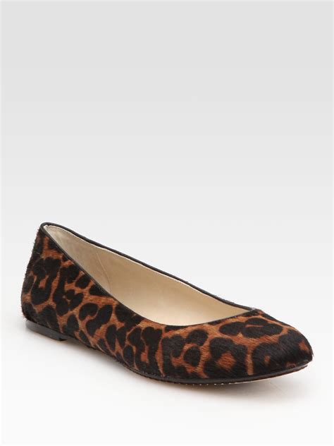 michael kors hamilton leopard print|michael kors leopard flats.